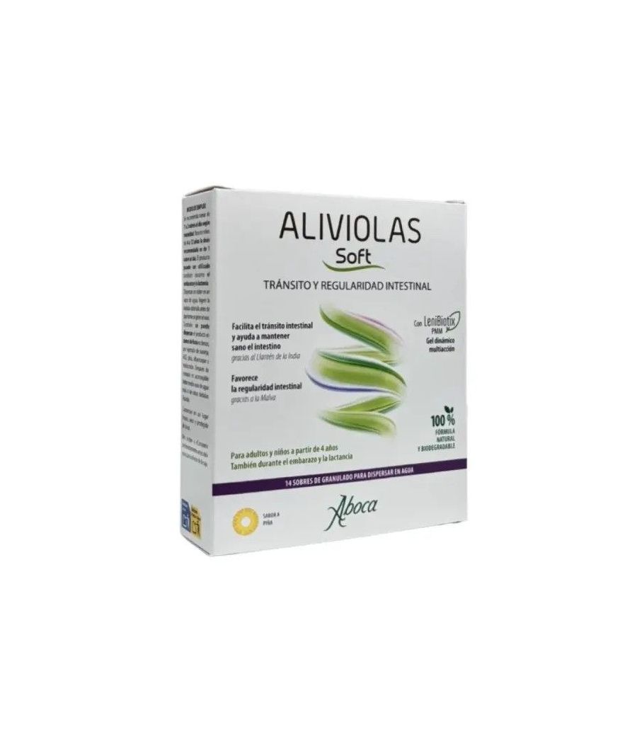 ALIVIOLAS SOFT 14 SOBRES 3,8 G SABOR PIÑA