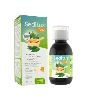 SANTE VERTE SEDITUS TOS ADULTO 1 FRASCO 200 ML SABOR CEREZA