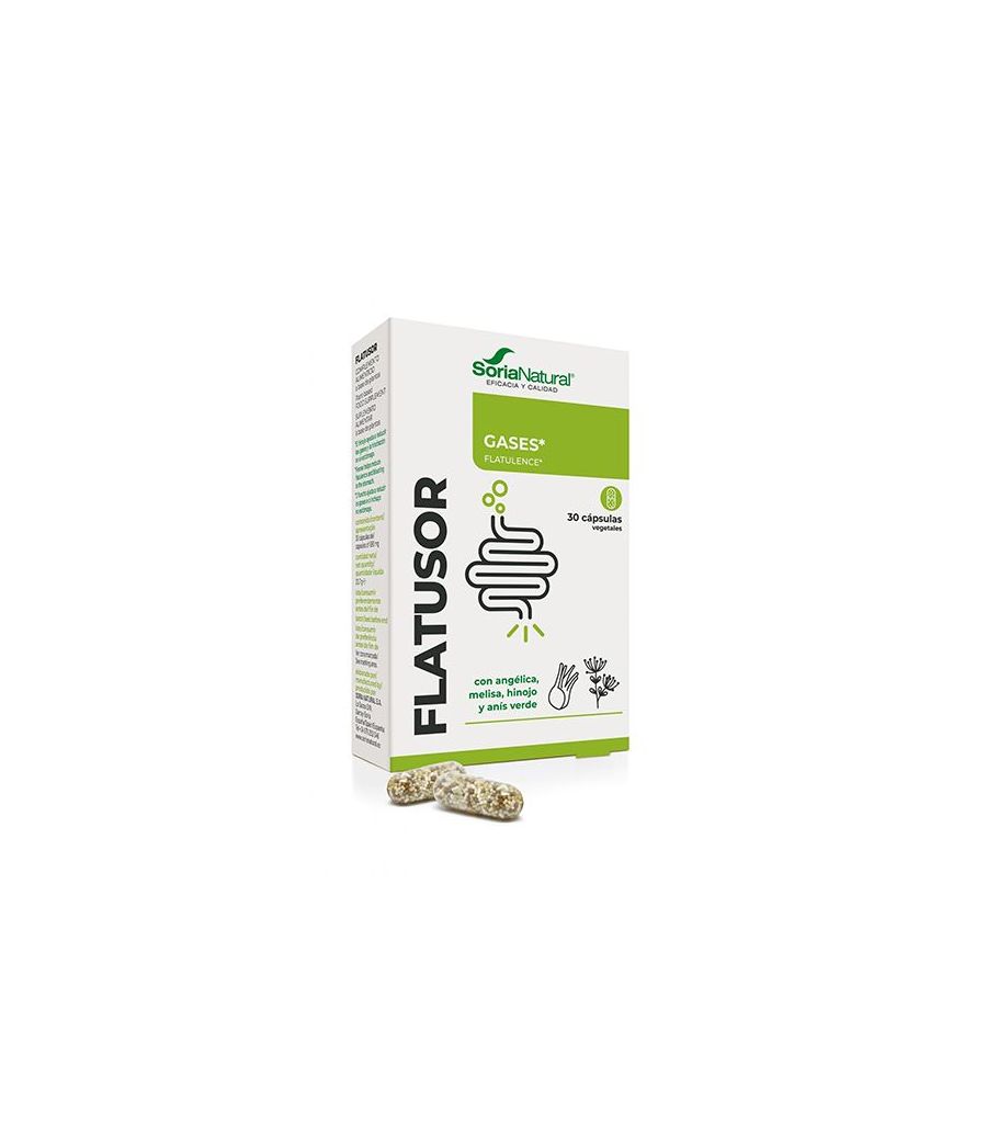 FLATUSOR 30 CAPSULAS  SORIA NATURAL(ANTES HIMELAN)