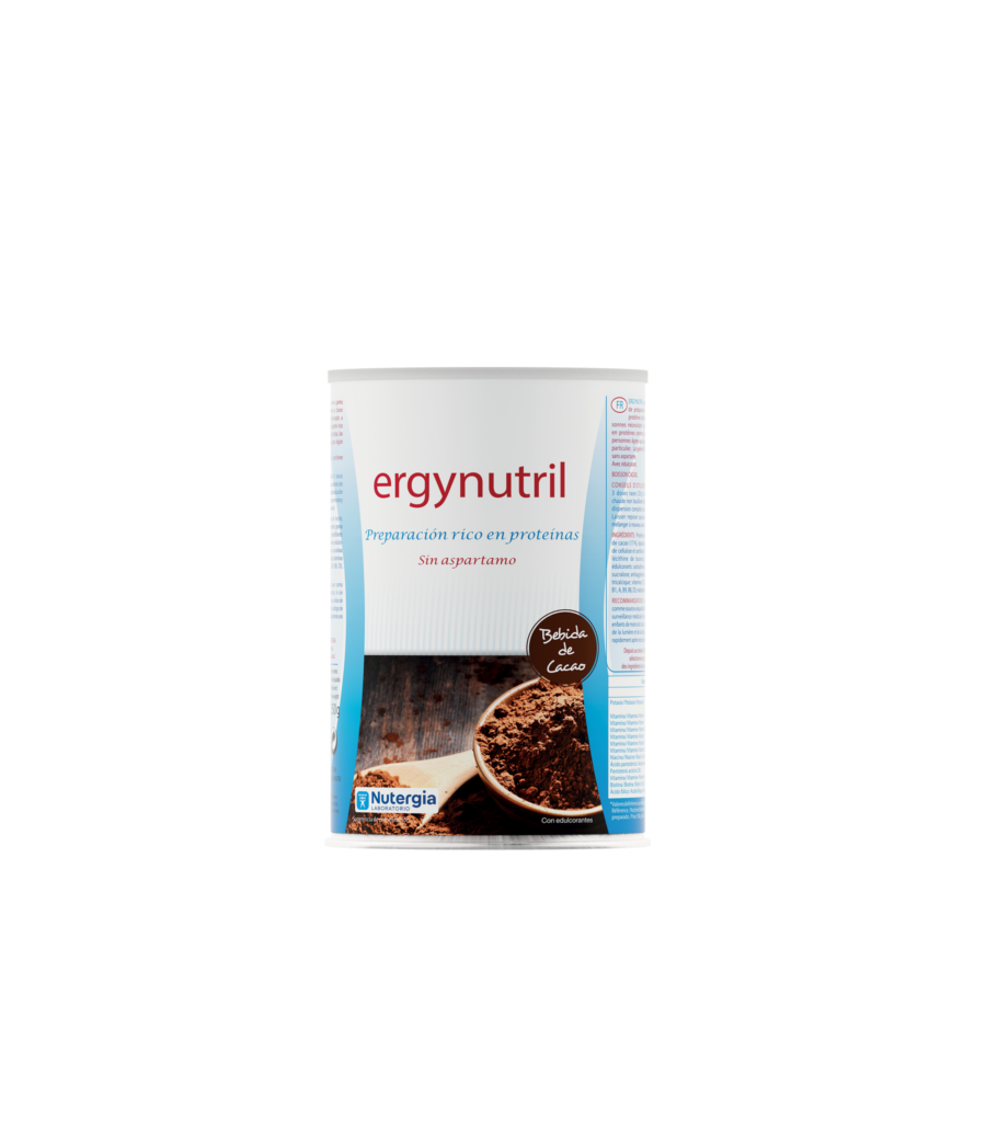 NUTERGIA ERGYNUTRIL PROTEINAS CACAO POLVO 300 GR