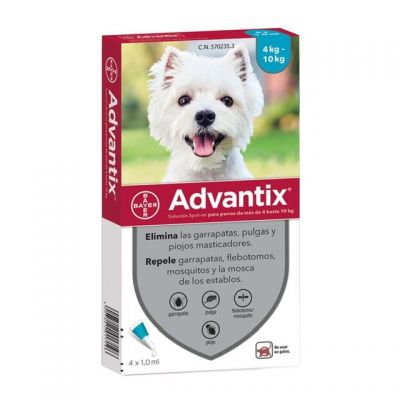 ADVANTIX 4 1 ML (DE 4 A 10 KG) PIPETAS