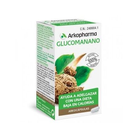 ARKOCAPSULAS GLUCOMANANO 80CAP