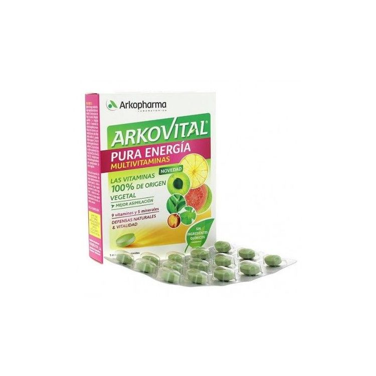 ARKOVITAL PURA ENERGIA 30 COMP