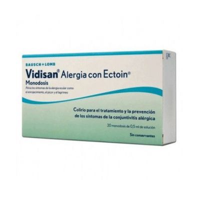 VIDISAN ALERGIA ECTOIN 20MONOD