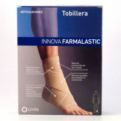 TOBILLERA FARMALASTIC 1 UNIDAD TALLA GRANDE