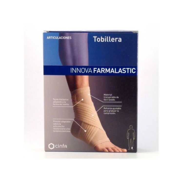 TOBILLERA FARMALASTIC 1 UNIDAD TALLA GRANDE