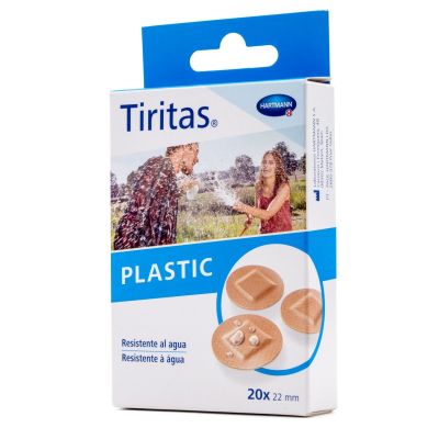 TIRITAS PLASTIC REDONDAS 20 U