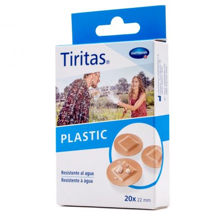 TIRITAS PLASTIC REDONDAS 20 U
