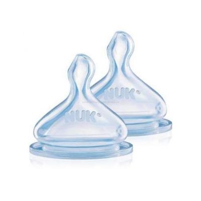 TETINA NUK FC 0-6M SILIC 2U