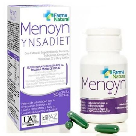 MENOYN FARMANATURAL 30 CAPSULAS BLANDAS