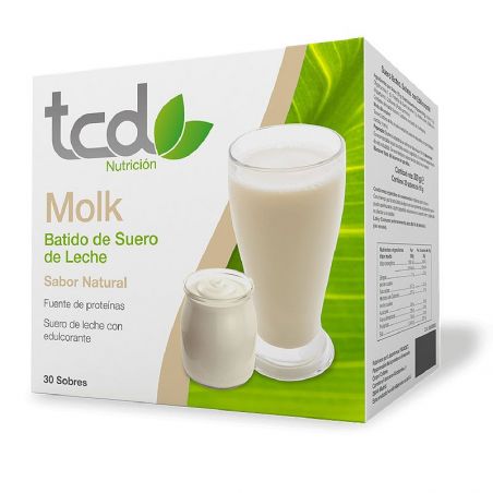 TCD MOLK SABOR NATURAL PROTEINADA 30 SOBRES