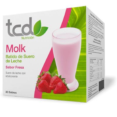 TCD MOLK SABOR FRESA PROTEINADA 30 SOBRES
