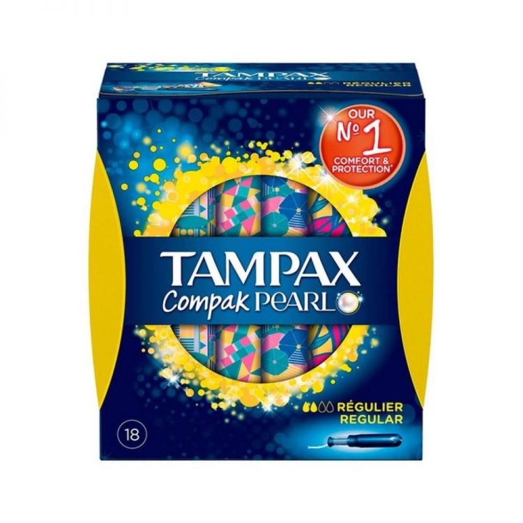 TAMPAX COMPAK PEARL REGULAR16