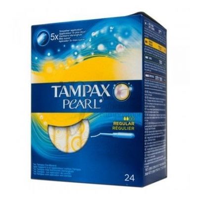 TAMPAX PEARL REGULAR 24