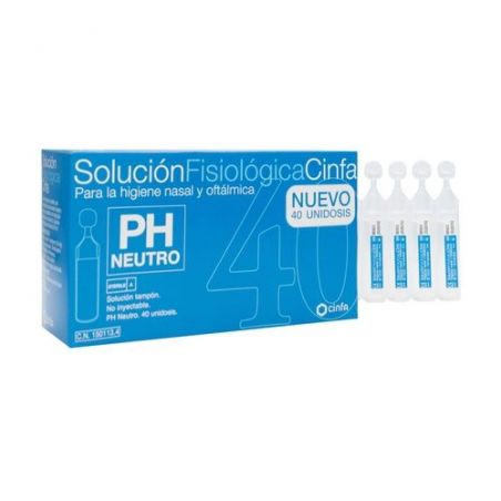 SUERO FISIOL CINFA 40 MONOD 5 ML