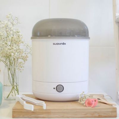 ESTERILIZACION BIBERONES SUAVINEX ELECTRICO Y MICROONDAS 6 BIBERONES