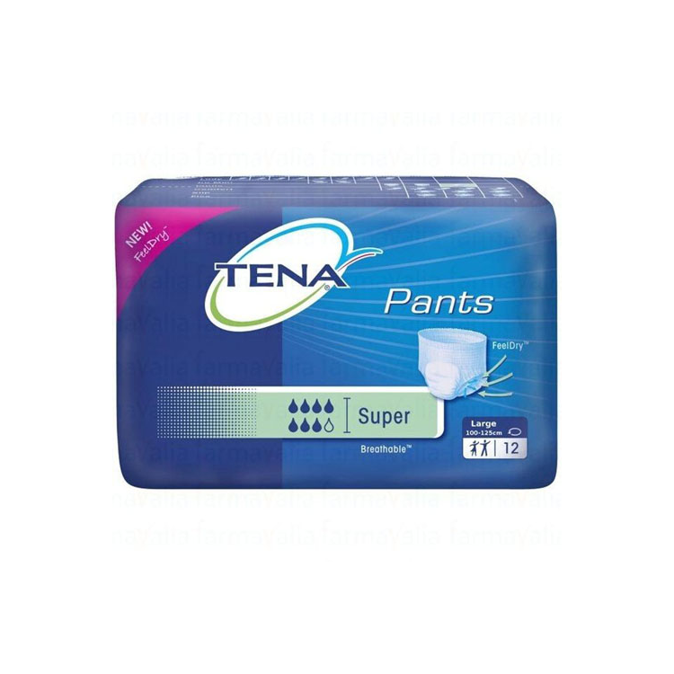 TENA PANTS SUPER GD 12 UN