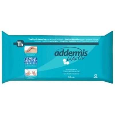 ADDERMIS TOALLITAS HUMEDAS 60U