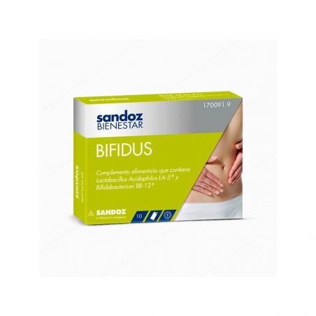 SANDOZ BIENESTAR BIFIDUS 10 SO