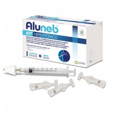 ALUNEB HIPERTONICO KIT 20 VIALES 5 ml + 1 DISPOSITIVO