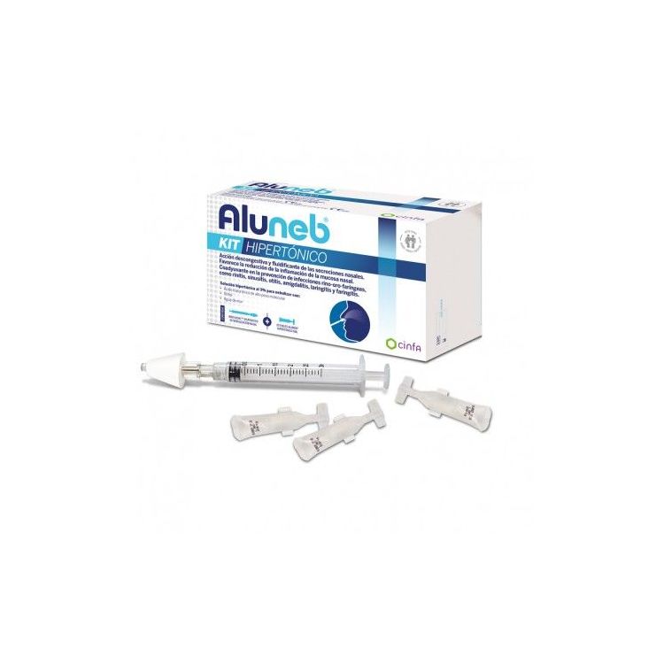 ALUNEB HIPERTONICO KIT 20 VIALES 5 ml + 1 DISPOSITIVO