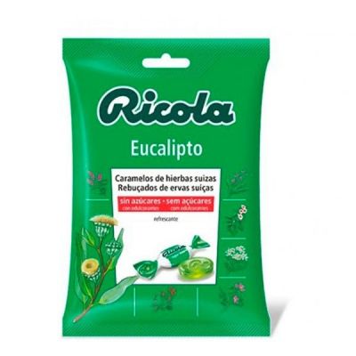 RICOLA EUCALIP S/AZ 70GR BOLSA