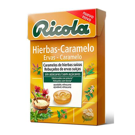 RICOLA CARAMELOS SIN AZUCAR HIERBAS - CARAMELO 1 ENVASE 50 g