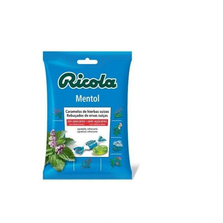 RICOLA MENTOL S/AZ 70GR BOLSA