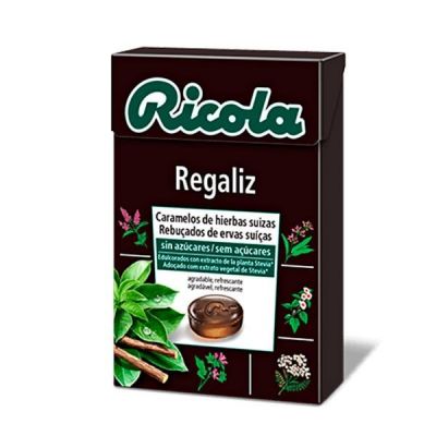 RICOLA REGALIZ S/AZ 50GR CARAM