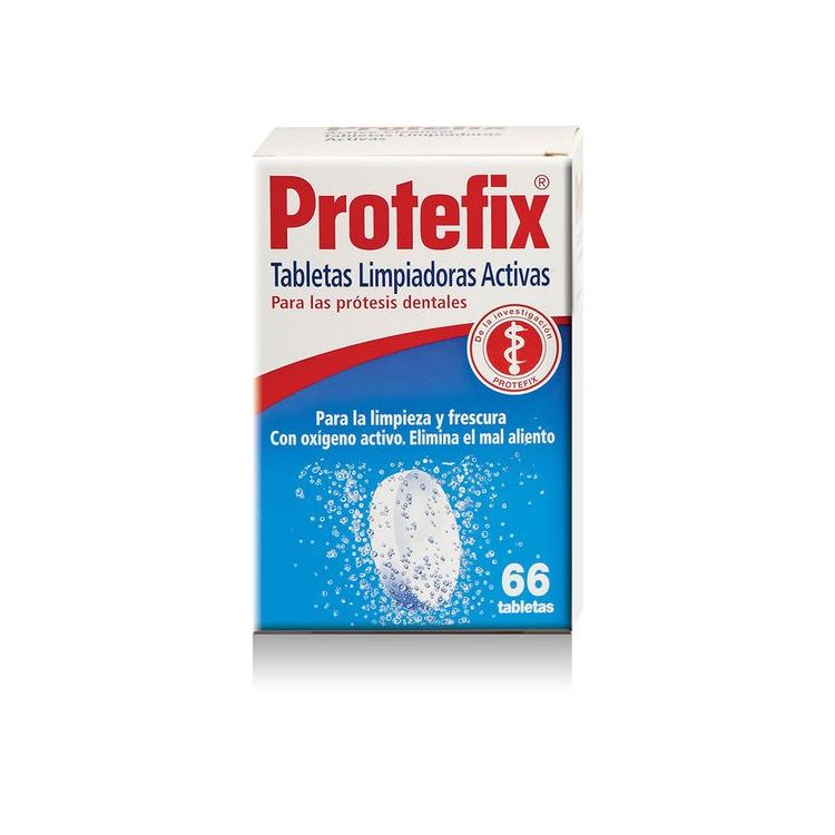 PROTEFIX LIMPIEZA ACTIVA PROTESIS DENTAL 66 TABLETAS