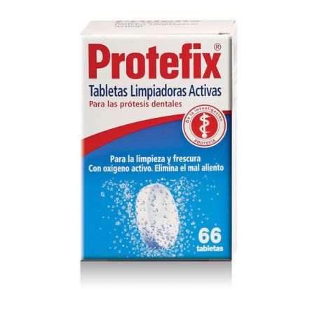 PROTEFIX LIMPIEZA ACTIVA PROTESIS DENTAL 66 TABLETAS