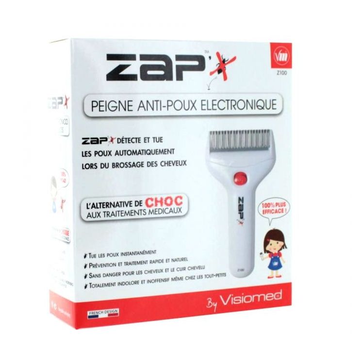ZAP Z100 PEINE ELECTRONICO ANTIPIOJOS LENDRERA