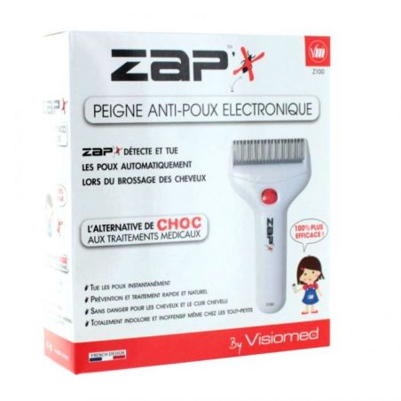 ZAP Z100 PEINE ELECTRONICO ANTIPIOJOS LENDRERA