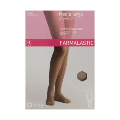 MEDIAS E.T. CINTURA COMPRESION FUERTE FARMALASTIC TALLA EXTRA GRANDE