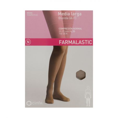 MEDIAS E.T. CINTURA COMPRESION FUERTE FARMALASTIC TALLA EXTRA GRANDE