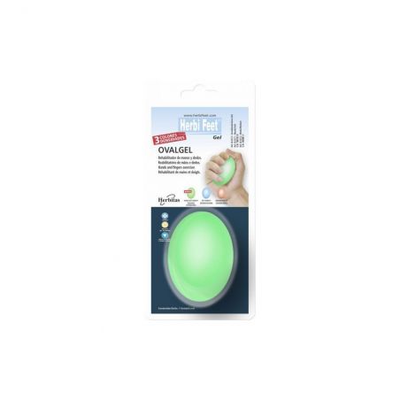 PELOTA OVALGEL SUAVE AZUL
