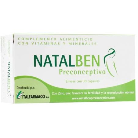 NATALBEN PRECONCEPTIVO 30 CAPSULAS
