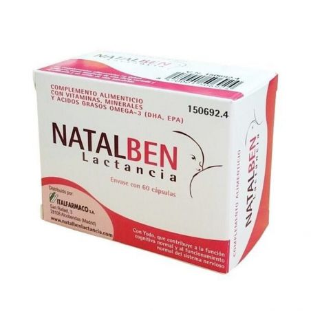 NATALBEN LACTANCIA 60 CAPSULAS