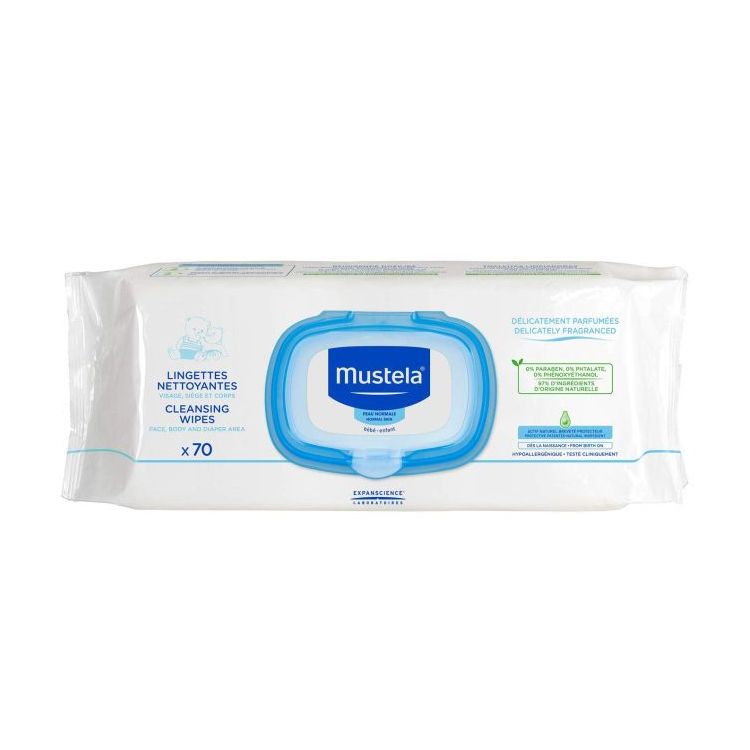MUSTELA TOALLITAS LIMP 60U