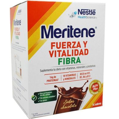 MERITENE FIBRA CHOCOLAT 14 SOB