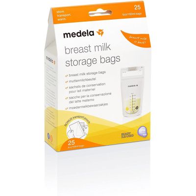 BOLSAS P/LECHE MATERNA MED 25U