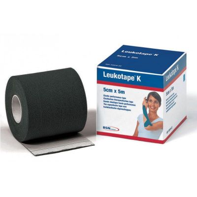LEUKOTAPE K NEGRO 5CM X 5M
