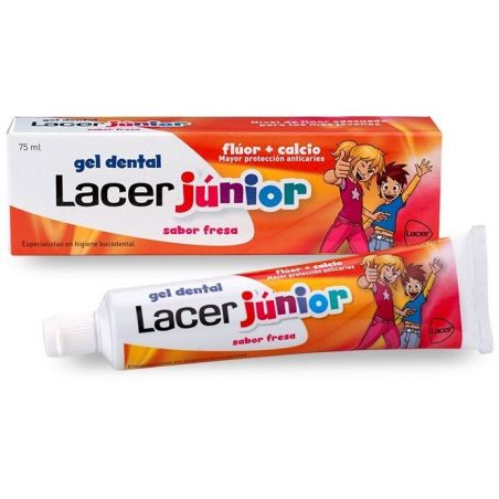 LACER GEL JUNIOR FRESA 75 ML