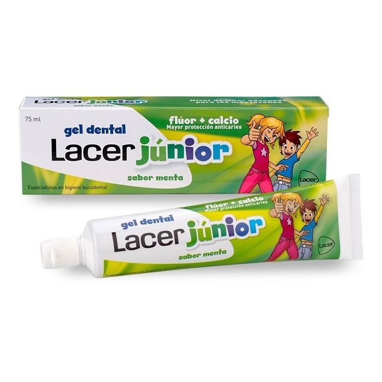 LACER GEL JUNIOR MENTA 75 ML