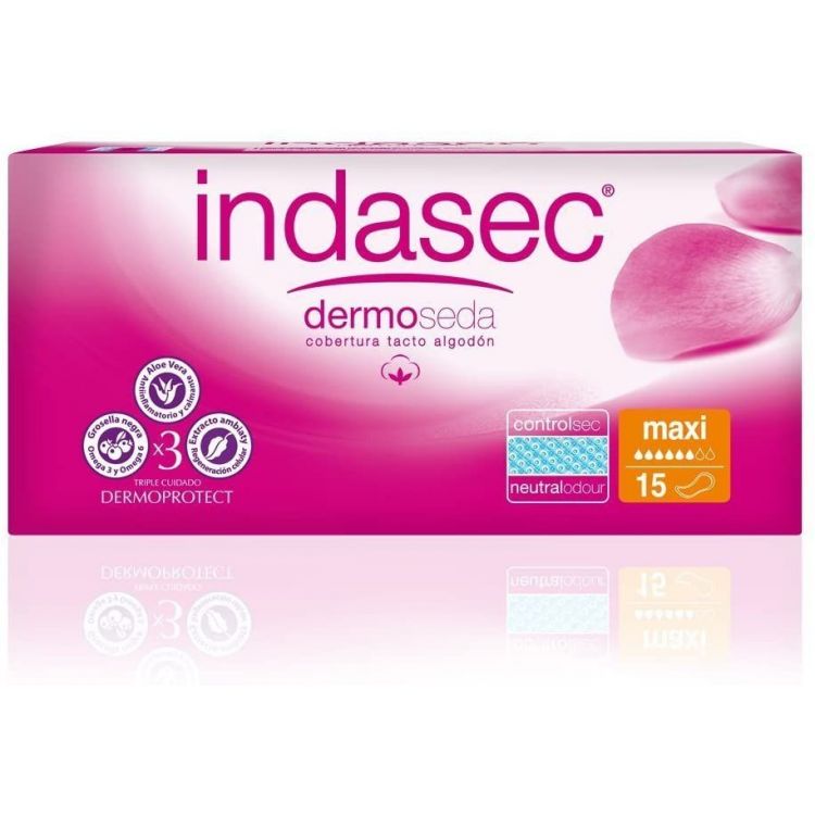 INDASEC DISCREET MAXI 15 UN
