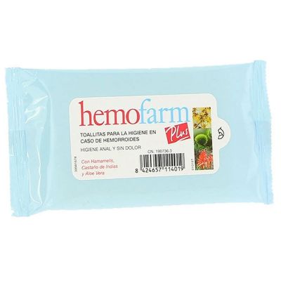 HEMOFARM 20 TOALLITAS