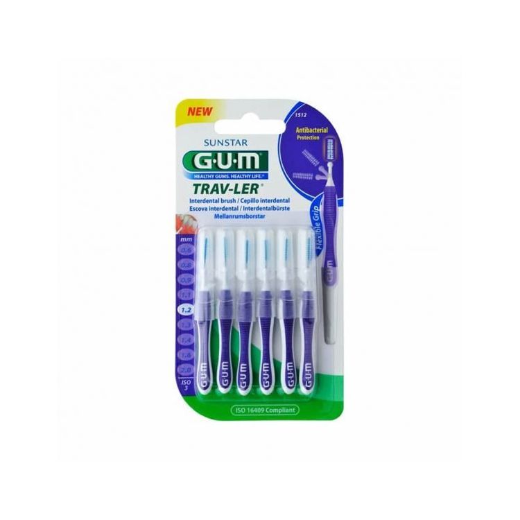 GUM TRAV-LER INTERDENT 1512 6U