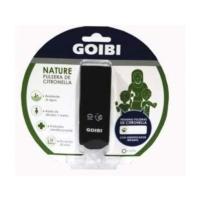 GOIBI PULSERA CITRONELLA NEGRA