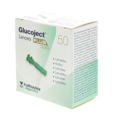 GLUCOJECT LANCETS PL 33GR 50UD