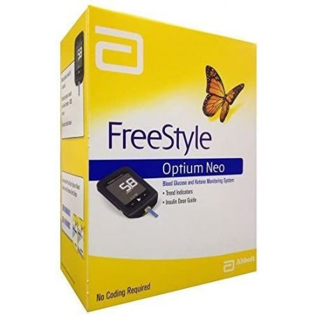 TIRAS REACTIVAS GLUCEMIA FREESTYLE OPTIUM 50 UNIDADES